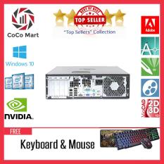 Máy tính đồng bộ HP 6000 Pro SFF Chạy CPU Core 2 Duo E8400, Ram 4GB, HDD 500GB + Bộ Quà Tặng – Hàng Nhập Khẩu