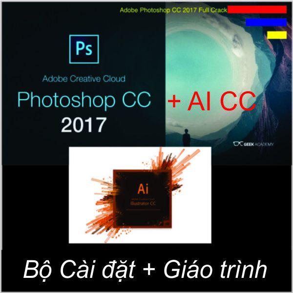 Bộ Đĩa Photoshop Illustrator CC2017_ Giáo Trình A-Z