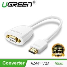 Bộ chuyển đổi HDMI sang VGA (không có Audio) độ phân giải 1920*1080@60Hz (Max) dài 16cm UGREEN MM102