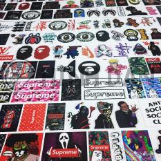 Bộ Sticker Chủ Đề Hypebeast, Bape, Supreme, Off White (2019) Hình Dán Decal Chất Lượng Cao Chống Nước Trang Trí Va Li Du Lịch, Xe Đạp, Xe Máy, Laptop, Nón Bảo Hiểm, Máy Tính Học Sinh, Tủ Quần Áo, Nắp Lưng Điện Thoại