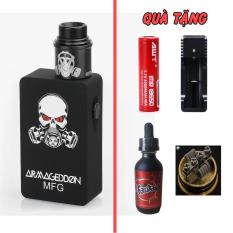 Vape kit Mech Squonk Apocalypse – Bộ Sản Phẩm Đầy Đủ (Pin, Coil, Sạc, Tinh Dầu)