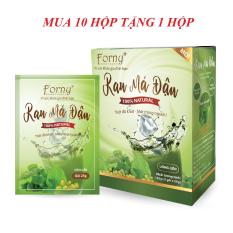 Combo 5 hộp Rau Má Đậu Xanh Forny (rau má và đậu xanh giúp đẹp da, mát trong người, giải khát, giải nhiệt, bồi bổ sức khỏe)