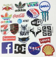 Bộ Sticker Chủ Đề Logo Biểu Tượng Thương Hiệu (2019) Hình Dán Decal Chất Lượng Cao Chống Nước Trang Trí Va Li Du Lịch, Xe Đạp, Xe Máy, Laptop, Nón Bảo Hiểm, Máy Tính Học Sinh, Tủ Quần Áo, Nắp Lưng Điện Thoại