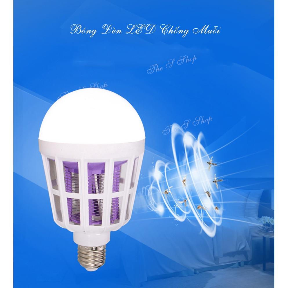 ĐÈN BẮT MUỖI và chiếu sáng 15W - LED siêu tiết kiệm điện