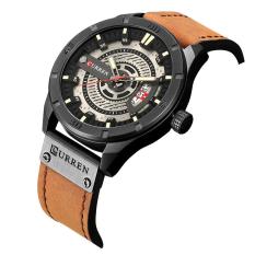 ĐỒNG HỒ NAM CURREN 8301 DÂY DA CAO CẤP +tặng pin đồng hồ