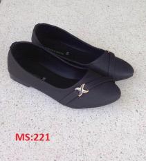 (Có mã miễn ship) Giày nữ, giày búp bê PinkShopGiayDep chất liệu da, êm chân, bền, đẹp – MS:221
