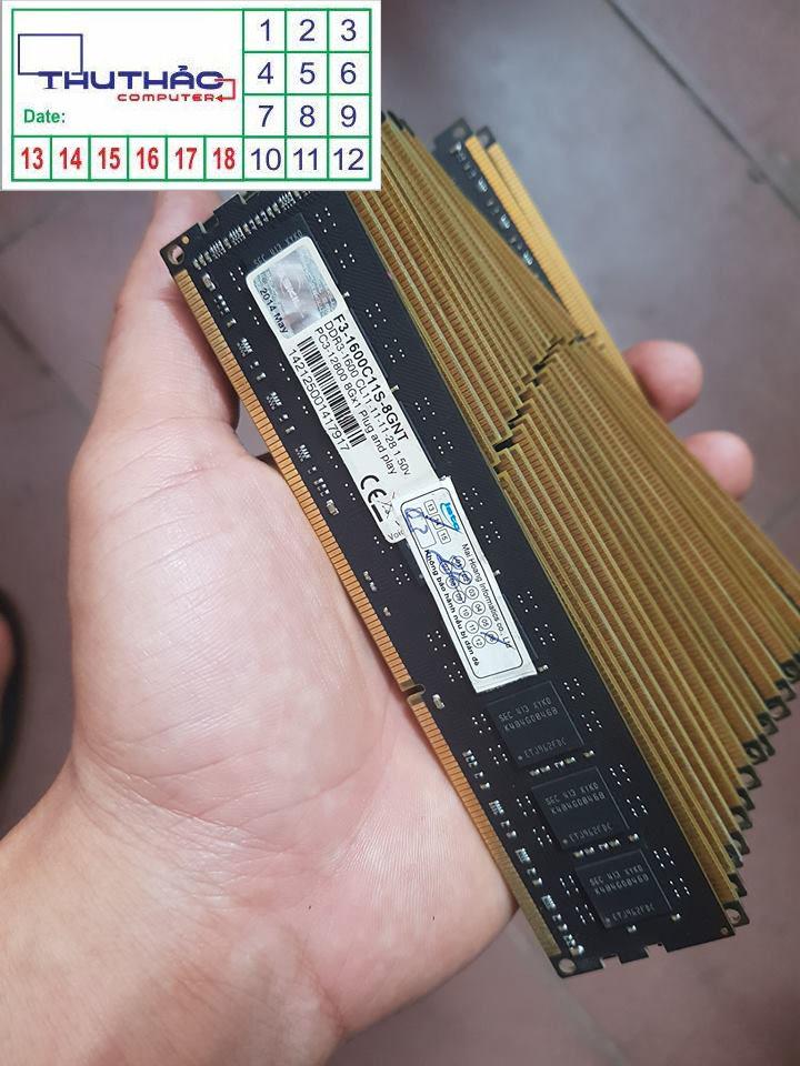 Ram máy tính DDR3 GSKILL 4G BUS 1600
