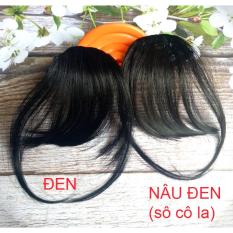 Tóc Mái Có Mai, Có Kẹp Màu Đen Nhạt 4#