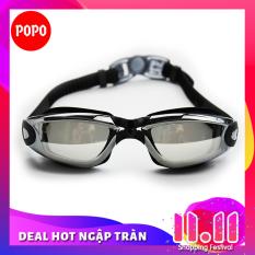 Kính bơi thời trang cao cấp 2360 tráng GƯƠNG chống tia UV chống hấp hơi POPO Collection