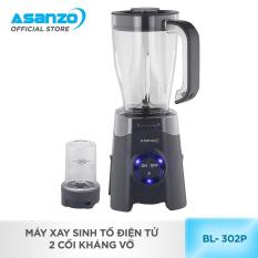 Máy xay sinh tố điện tử 02 cối kháng vỡ Asanzo BL- 302P
