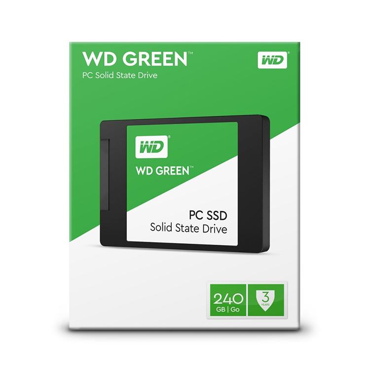 Ổ cứng SSD WESTERN Green 240Gb Sata III 2.5inch (LD2)