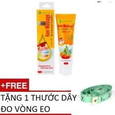 Kem tan mỡ bụng gừng ớt Ngân Bình và Đai Nịt Bụng Cao Cấp 2 Lớp Bản To, Chống Cuộn, Chống Gãy Gập, Định Hình Eo Thon