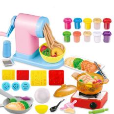 Bộ đất nặn Máy làm Bún, làm mỳ: đã gồm 5 hộp đất nặn