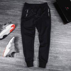 Quần jogger nam túi khóa bo chun phong cách thể thao Hàn Quốc