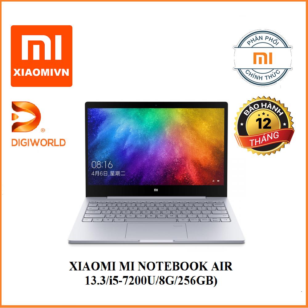 Laptop XIAOMI MI NOTEBOOK AIR 13.3/i5-7200U/8G/256G/FP/2GD5_MX150/LED_KB/BẠC/(SILVER) - Digiworld phân phối