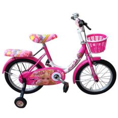 XE ĐẠP CHO BÉ GÁI MÀU HỒNG 16 INCH CL16
