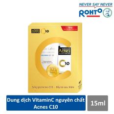Dung dịch Vitamin C dưỡng da Acnes C10 15ml + Tặng Kem rửa mặt Hada Labo 80g