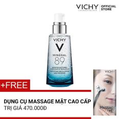 Dưỡng chất khoáng cô đặc giúp phục hồi và bảo vệ da Vichy Mineral 89 + Tặng Dụng cụ massage mặt cao cấp