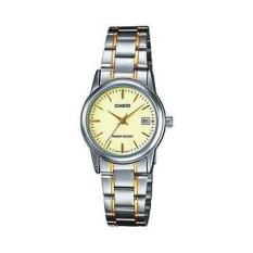 Đồng hồ nữ dây thép không gỉ Casio Anh Khuê LTP-V002SG-9AUDF