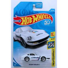 Xe ô tô mô hình tỉ lệ 1:64 Hot Wheels 2018 team Greddy Nissan Fairlady Z 154/365 ( Màu Trắng )