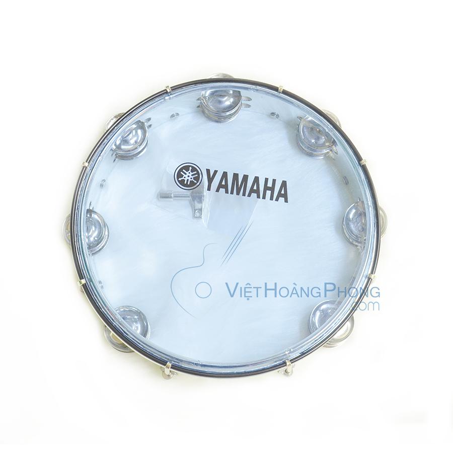 [HCM]Trống lắc tay - trống gõ bo - Tambourine Yamaha MT6-102B (Xanh Trong) - Bảo hành 1 đổi 1 -...