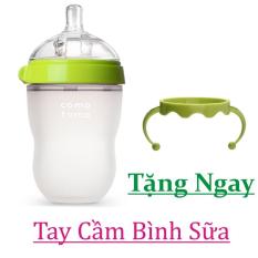 Bình Sữa Comotomo 250ml Tặng Tay Cầm Cho Bình