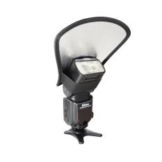 Tản Sáng Tay Gấu 2 Mặt Khuếch Tán Ánh Sáng Với Mặt Tráng Bạc Cho Đèn Flash Rời Máy Ảnh DSLR