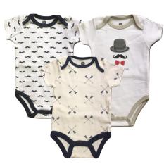 Set 3 Bodysuit Cộc Tay Beliti Đẹp Cho Bé Trai