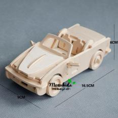 Đồ chơi lắp ráp gỗ 3D Mô hình xe ô tô BMW