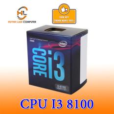 CPU Core I3-8100 Intel 3.6Ghz / 6MB / 4 Cores, 4 Threads / Socket 1151 V2 Viễn Sơn Phân Phối