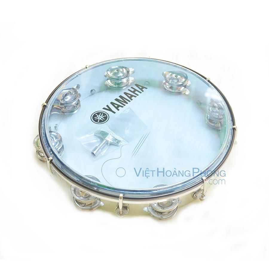 [HCM]Trống lắc tay - trống gõ bo - Tambourine Yamaha MT6-102B (Xanh Trong) - Bảo hành 1 đổi 1 -...