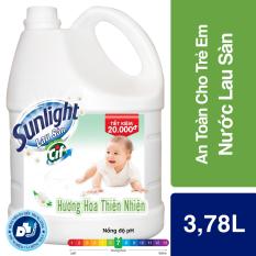 Nước Lau Sàn Sunlight Thiên Nhiên Mới, chai 3,8kg