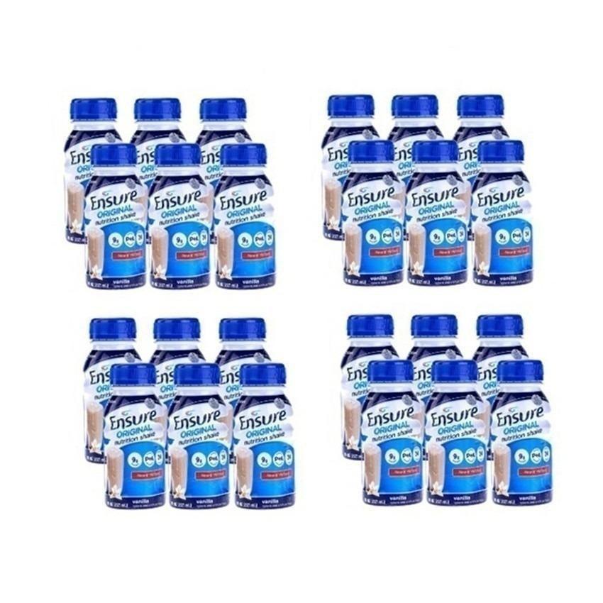 Thùng 24 chai sữa nước Ensure Vani 237ml