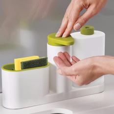 Kệ để đồ rửa chén, nước rửa bát, rửa tay đa năng 3in1