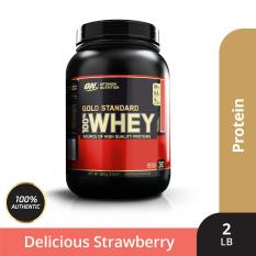 Thực phẩm bổ sung Optimum Nutrition Gold Standard 100% Whey Delicious Strawberry 2 lbs