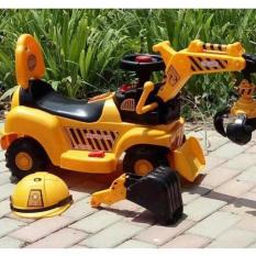 Xe cẩu điện chòi chân có nhạc