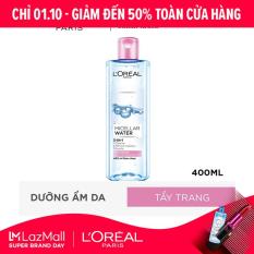 Nước tẩy trang dưỡng ẩm L’Oreal Paris Micellar Water 400ml