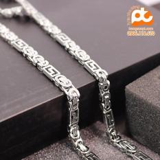 Dây chuyền nam inox cao cấp phong cách không đen giá rẻ HCM 44