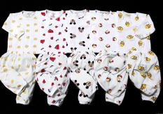5 bộ dài tay quần áo trẻ em cho bé trai , gái 4-15kg