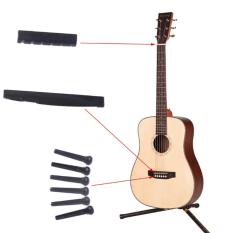 Bộ Lược- Ngựa-Chốt cài Guitar acoustic (màu đen)