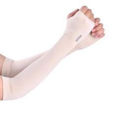 Găng tay chống nắng xỏ ngón Aqua-X Let’s Slim (Da)