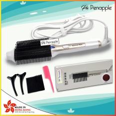 Lược điện đa năng Uốn Duỗi làm xoăn Bảo vệ tóc (Màu trắng gold) COMB HAIR DRYER for PROFESSIONALS – sản xuất tại Hồng Kông