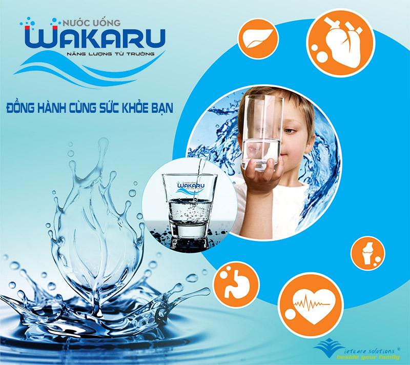 Wakaru - Nước uống năng lượng từ trường 500ml