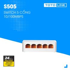 Switch 5 cổng 10/100Mbps – S505 – TOTOLINK