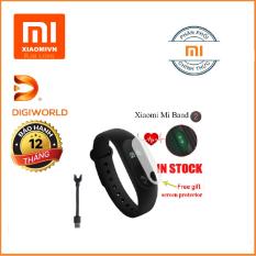 Vòng Đeo Tay Thông Minh Xiaomi Miband 2 kèm Miếng Dán Màn Hình – DiGiWorld