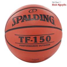 Bóng rổ số 7 Wilson, Spalding màu cam,nâu đất Tặng kim bơm, lưới đựng