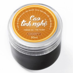 Mặt nạ thiên nhiên cao tinh nghệ Cocoon làm mờ thâm, trắng da tự nhiên 30ml