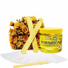 Bộ 1 Gel Wax lạnh tẩy lông Horshion và giấy Wax lông cao cấp (100 tờ)