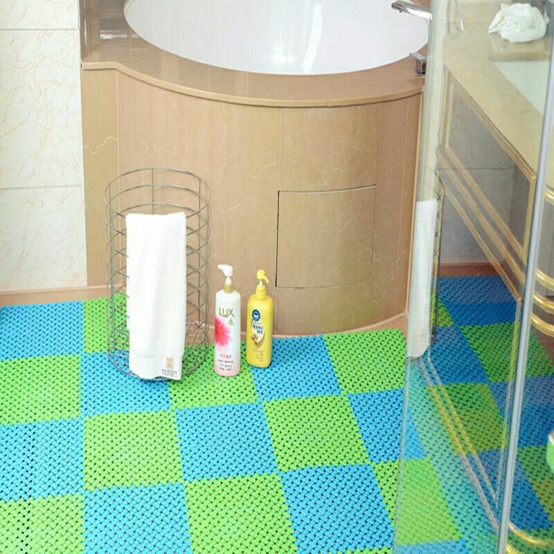 Bộ 2 thảm nhựa chống trượt nhà tắm( 25*25cm )