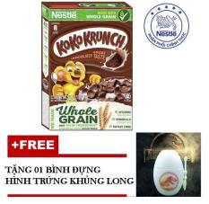 Ngũ Cốc Ăn Sáng Nestlé Koko Krunch 330g – tặng 01 bình đựng hình trứng khủng long